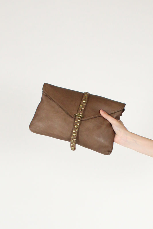 Borsetta in Pelle Fascia con Borchie