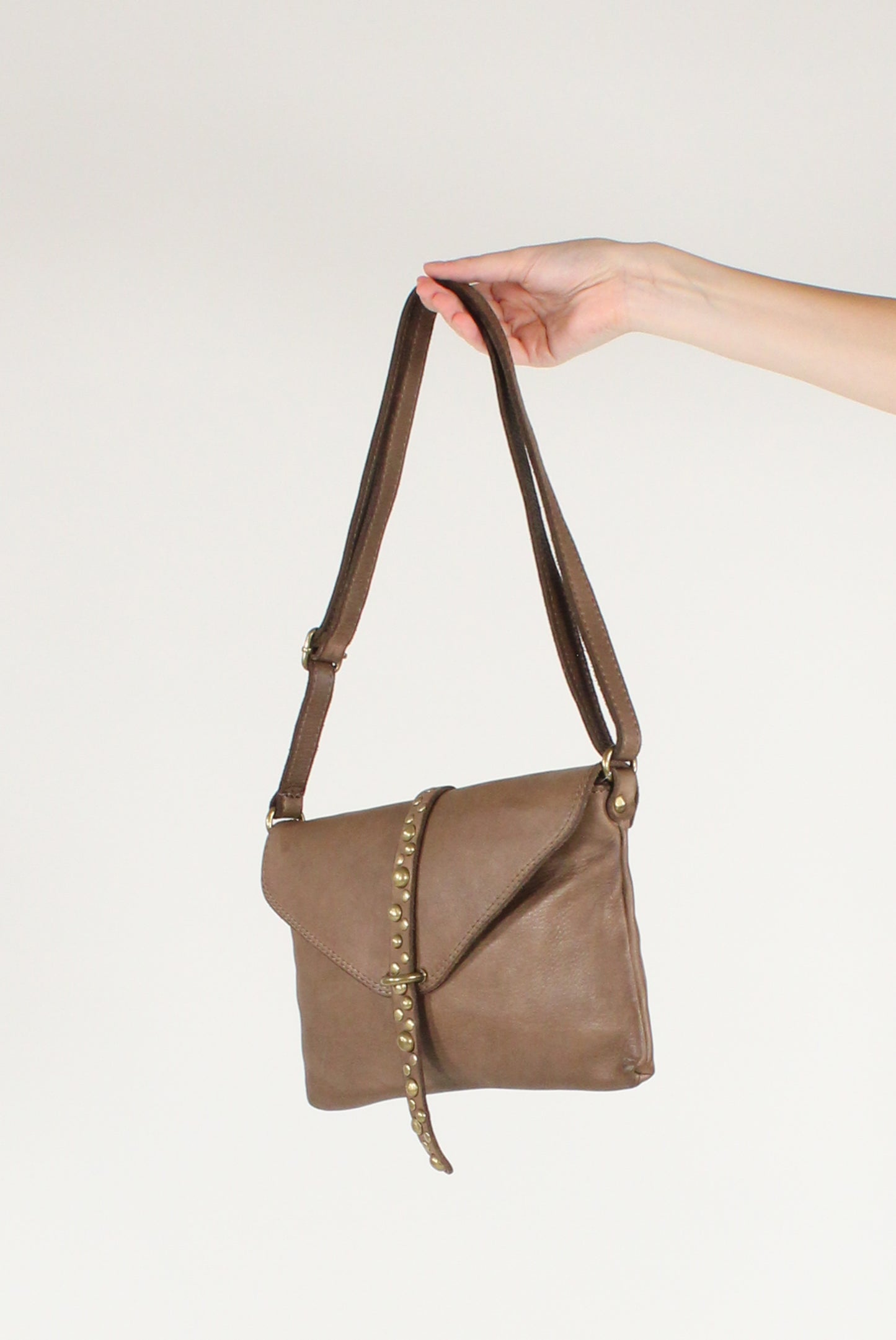 Borsetta in Pelle Fascia con Borchie