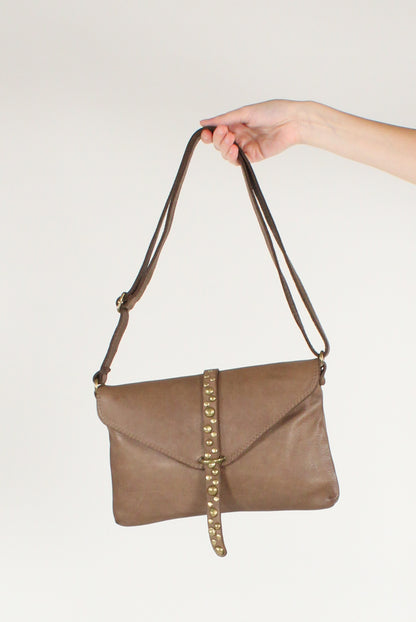 Borsetta in Pelle Fascia con Borchie