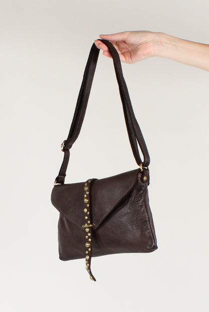 Borsetta in Pelle Fascia con Borchie