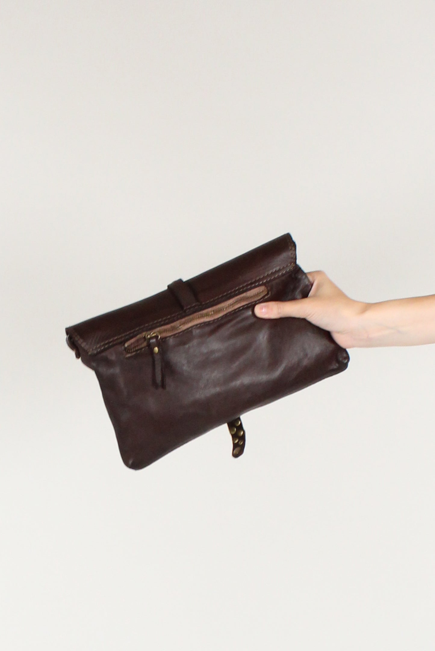 Borsetta in Pelle Fascia con Borchie