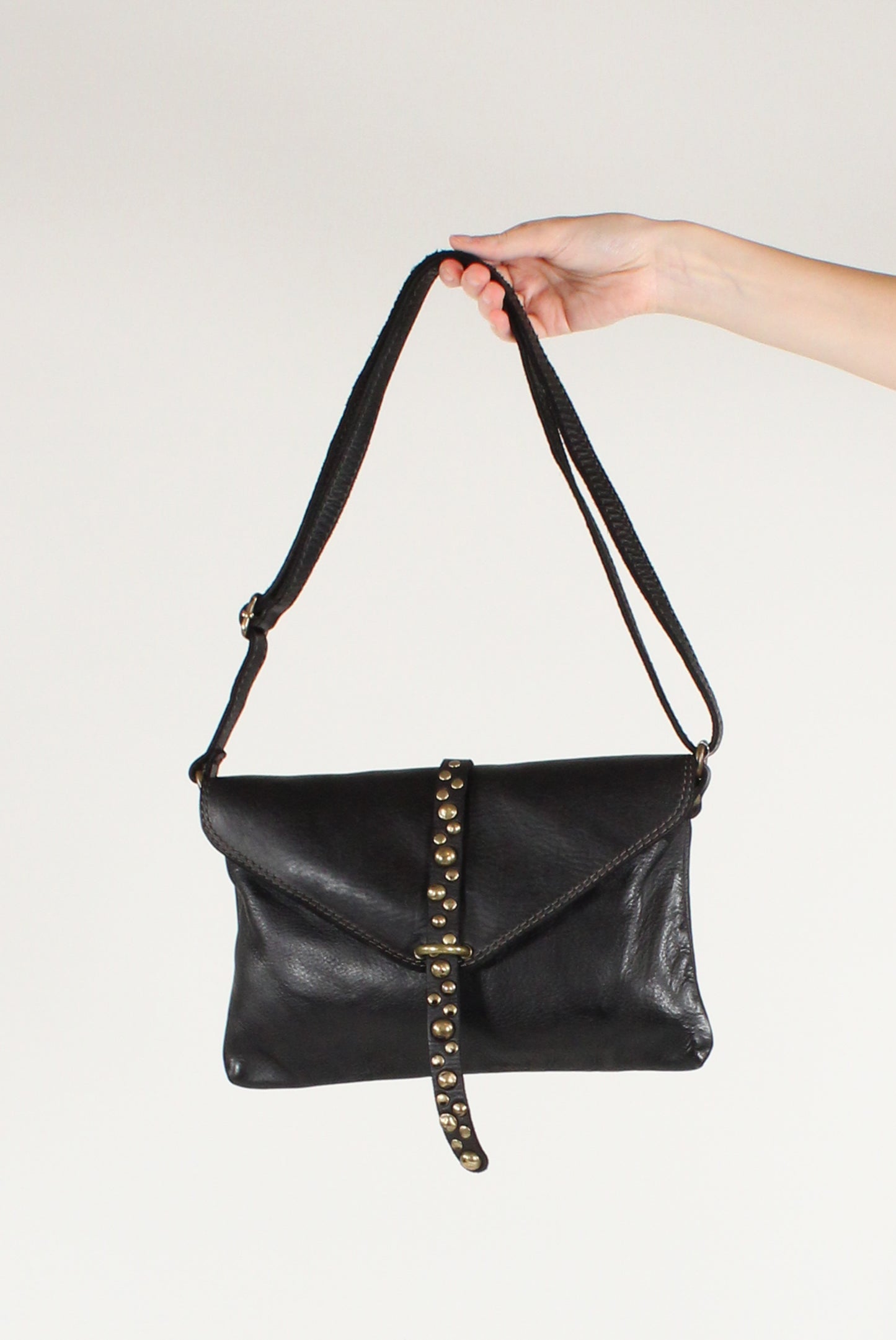 Borsetta in Pelle Fascia con Borchie