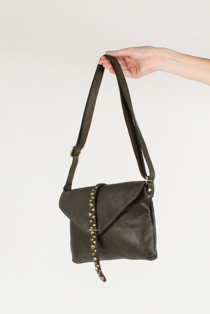 Borsetta in Pelle Fascia con Borchie