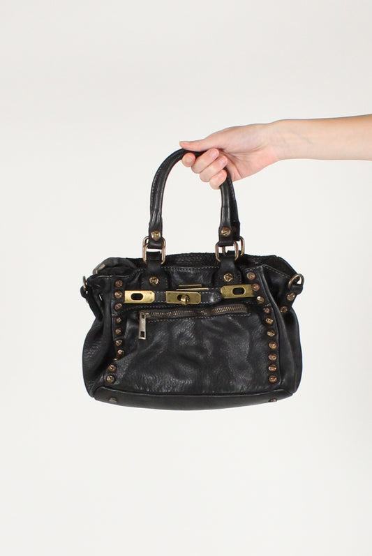 Borsetta in Pelle con Borchie