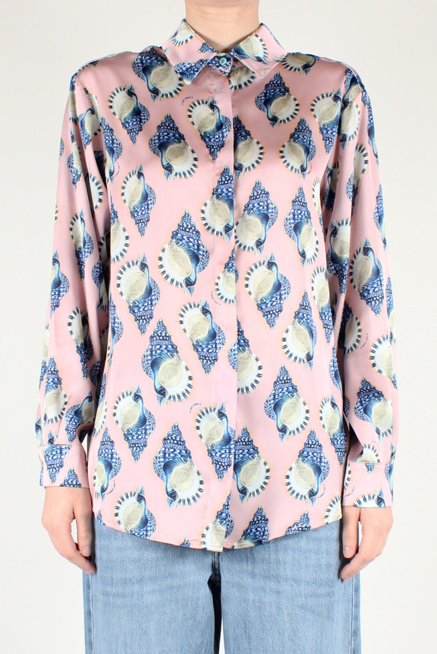 Shell Print Long Sleeve Shirt