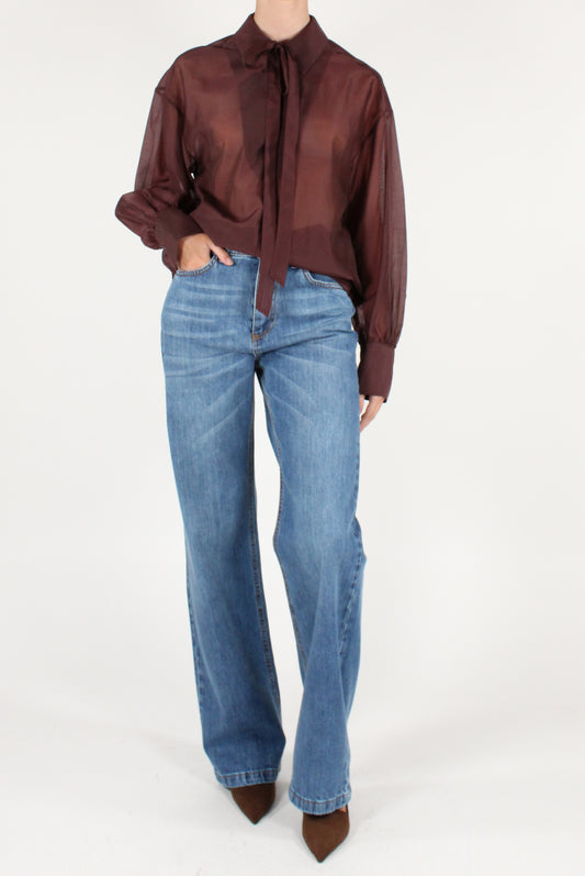 Camicia in Mussola con Fiocco