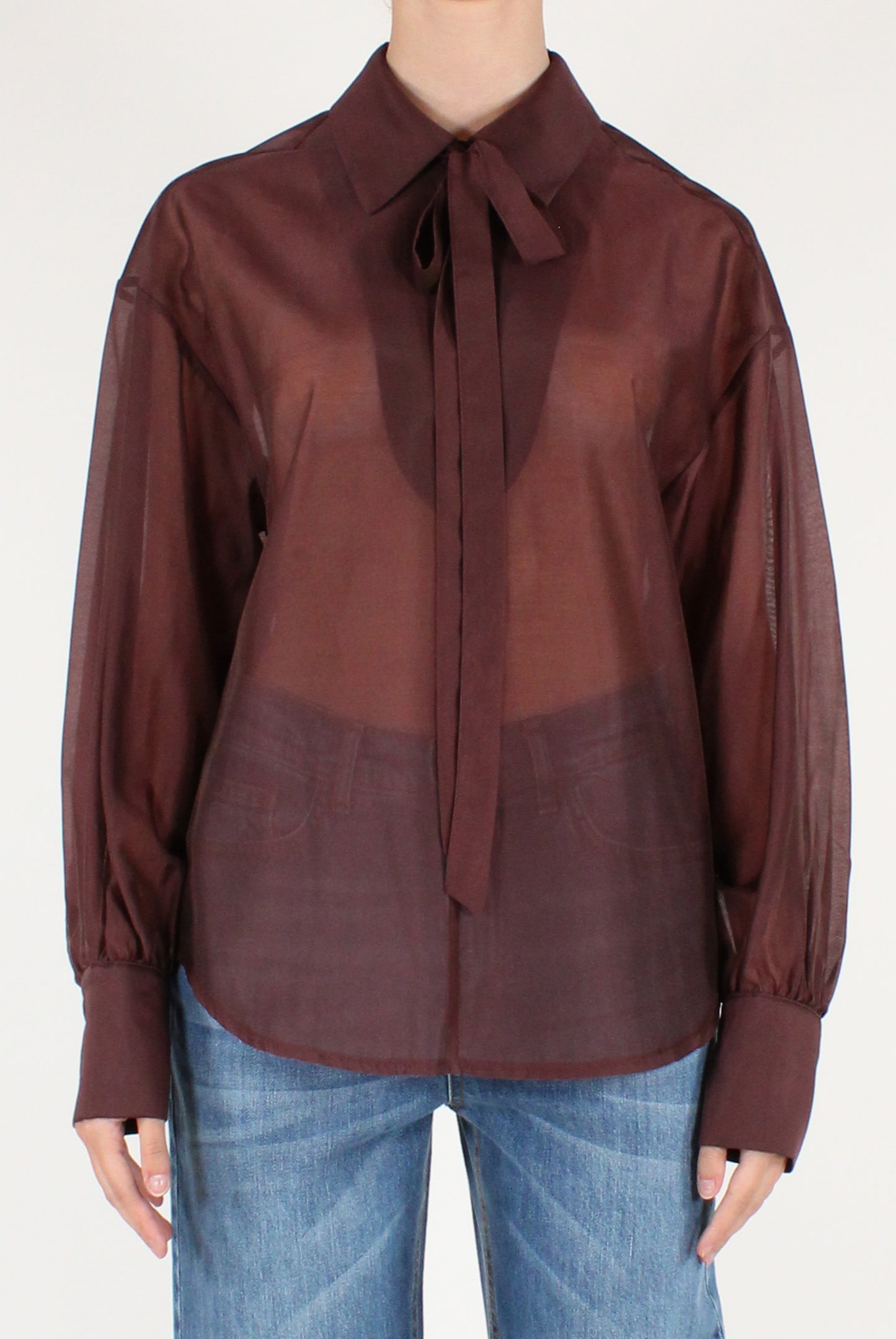 Camicia in Mussola con Fiocco