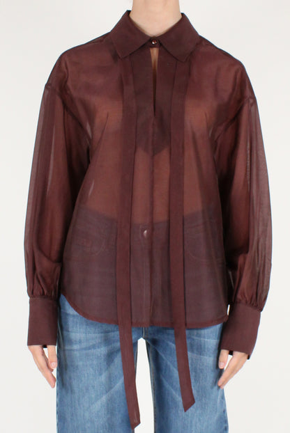Camicia in Mussola con Fiocco