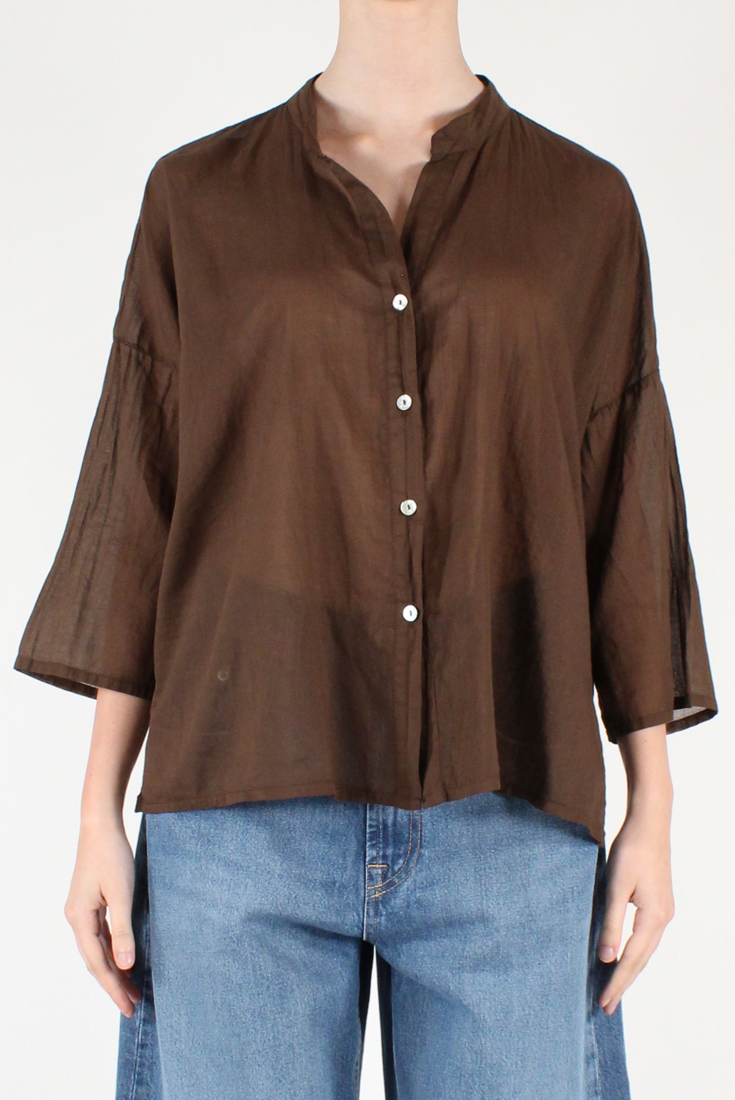 Camicia Over in Mussola