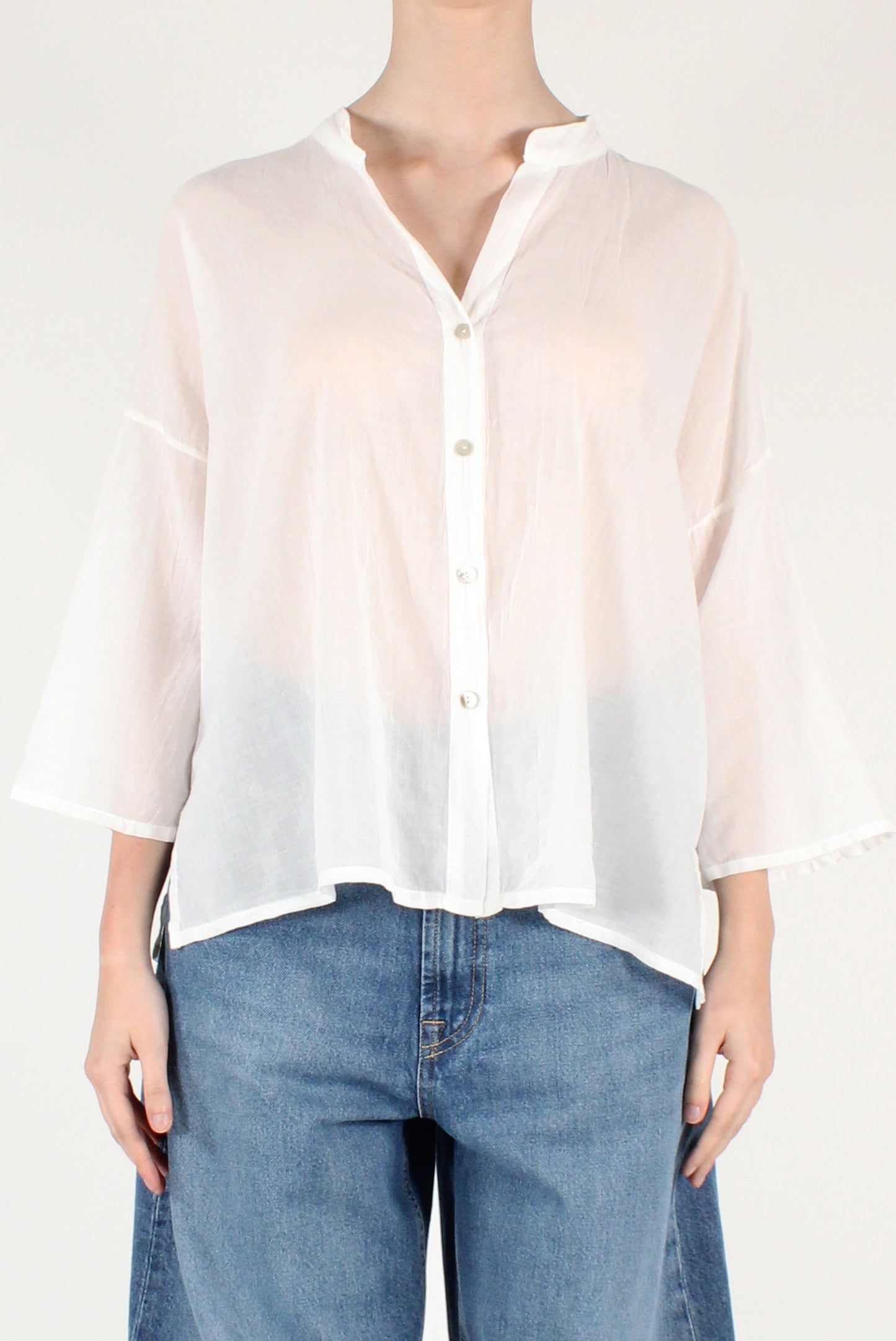 Camicia Over in Mussola