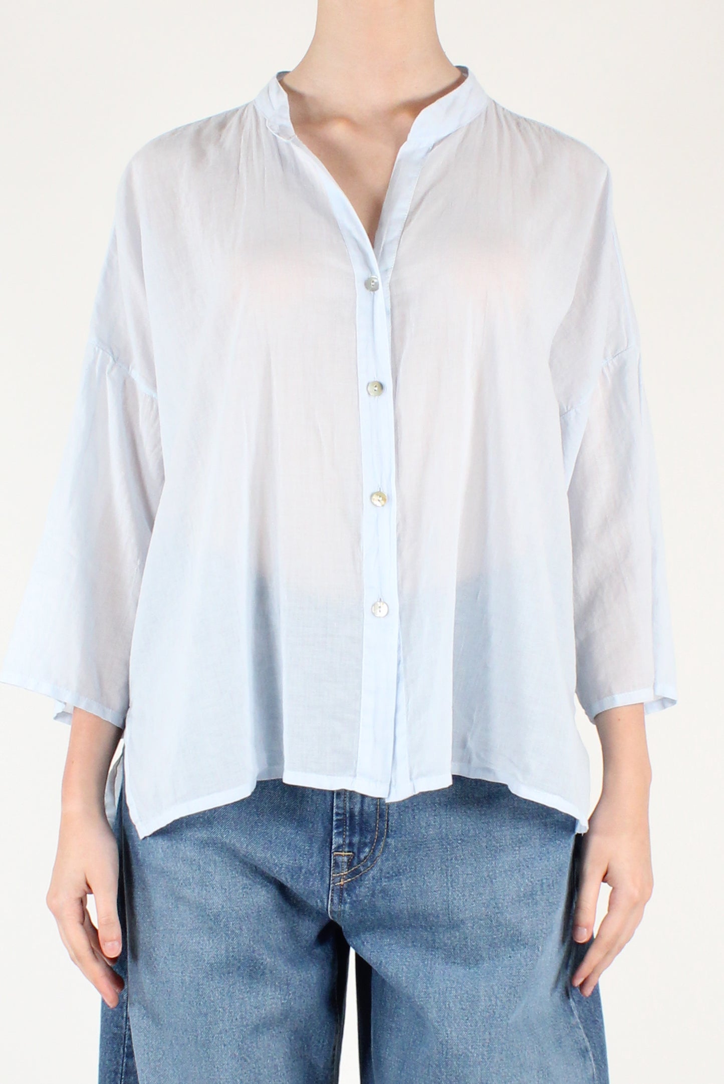Camicia Over in Mussola