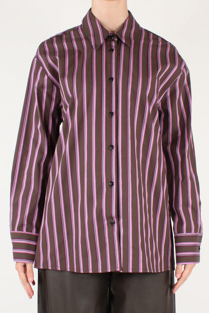 Camicia Over a Righe Colorate