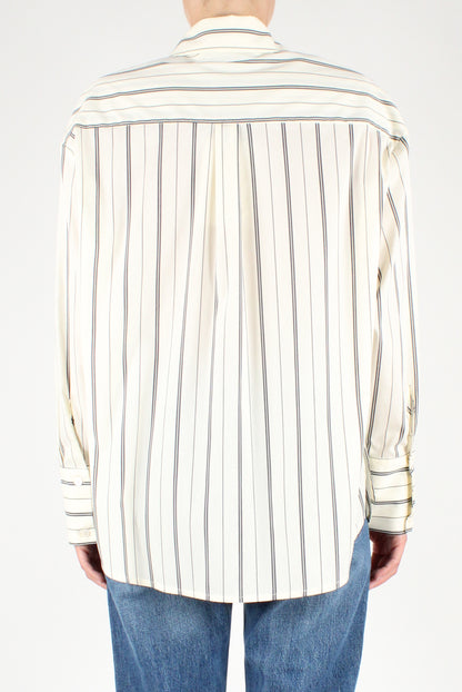 Striped Shirt with Pocket