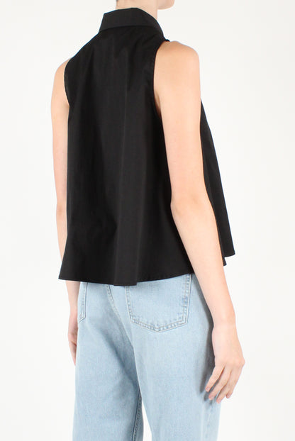 Camicia Smanicata Svasata