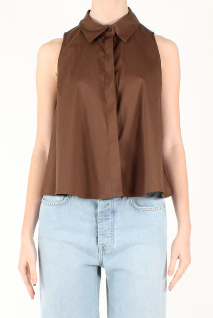 Camicia Smanicata Svasata