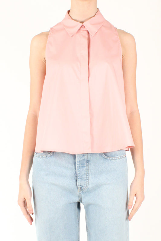 Camicia Smanicata Svasata