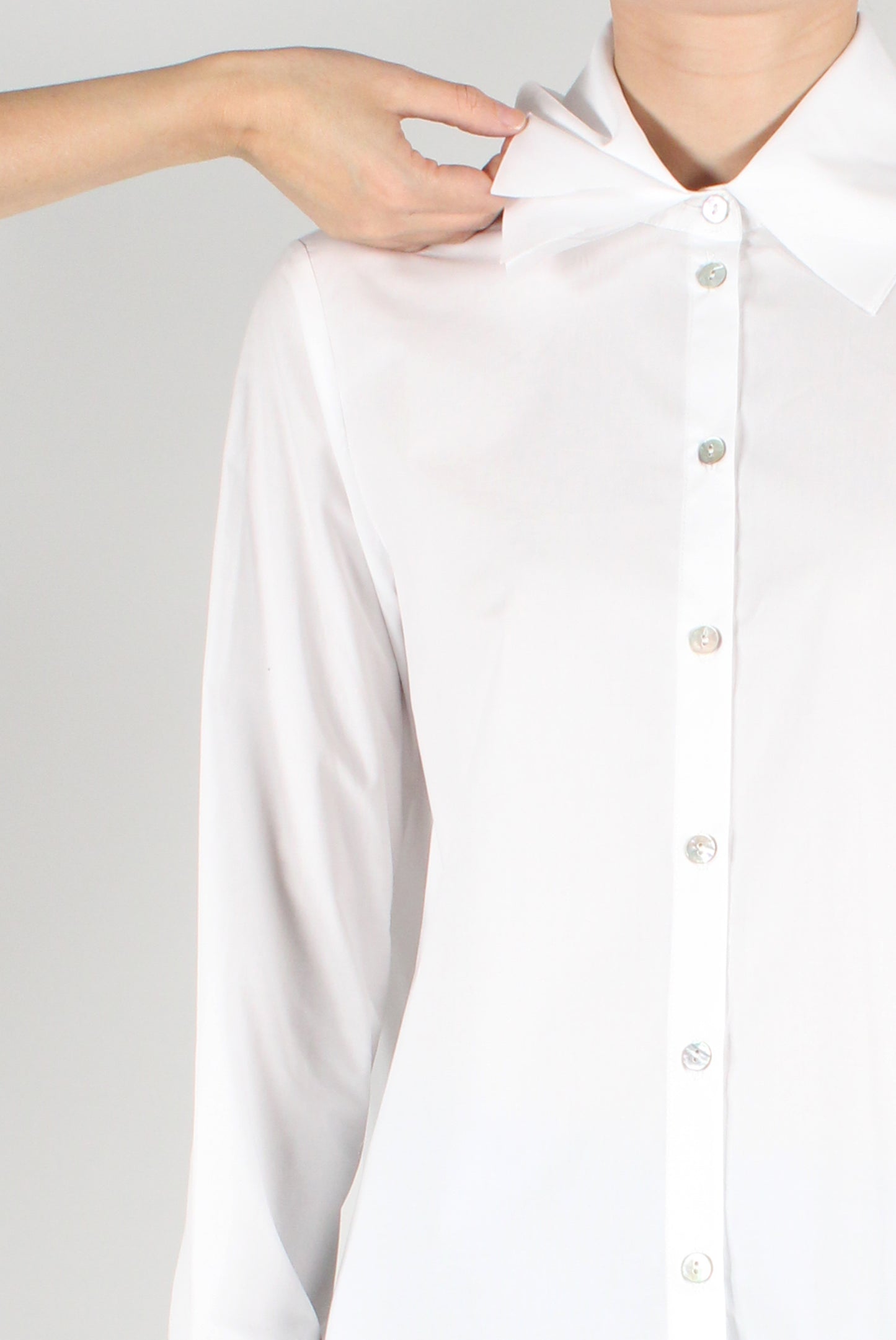 Shirt with Triple Layer Collar and Cuffs