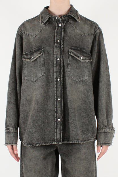 Camicia Texana in Denim
