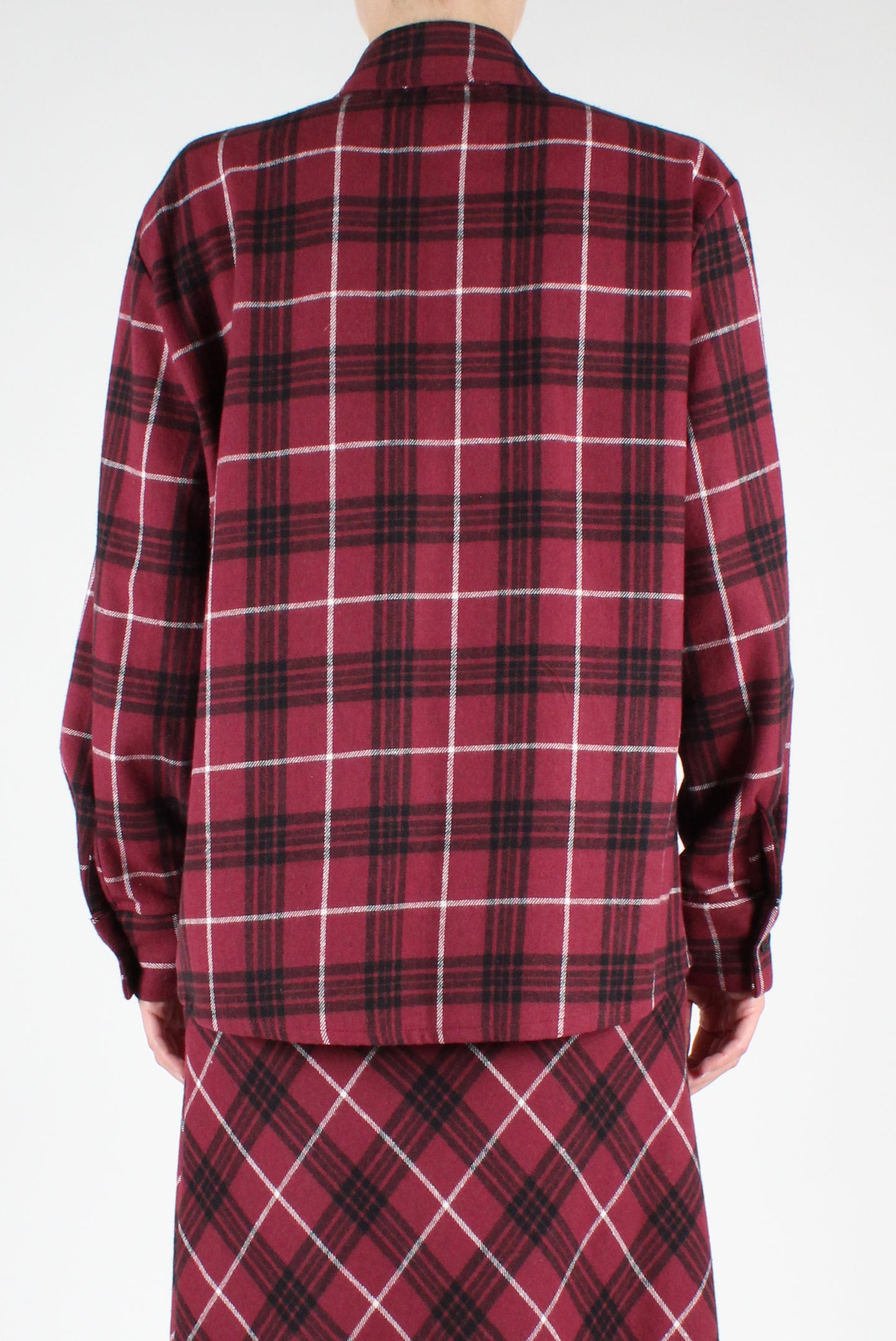 Tartan Shirt with Pockets