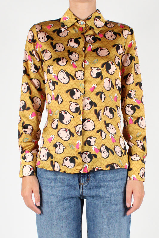 Olivia Print Long Sleeve Shirt