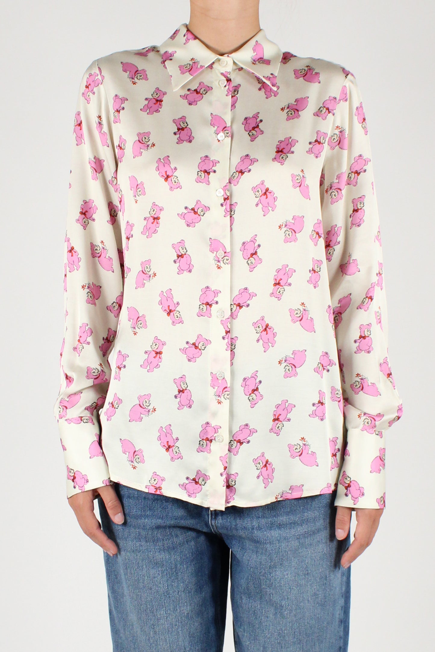 Teddy Bear Printed Shirt