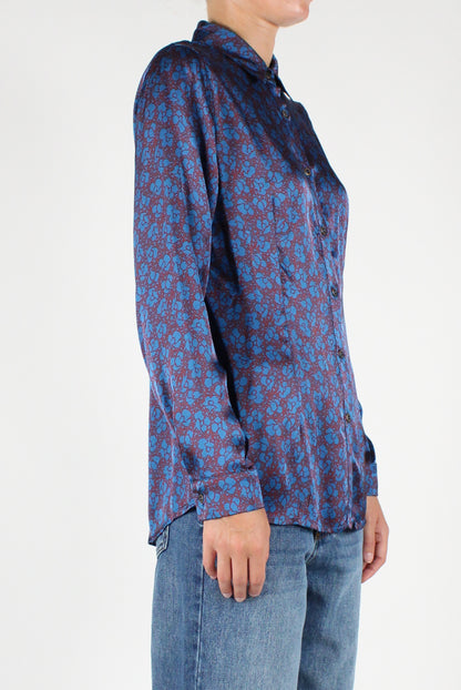 Floral Print Viscose Shirt