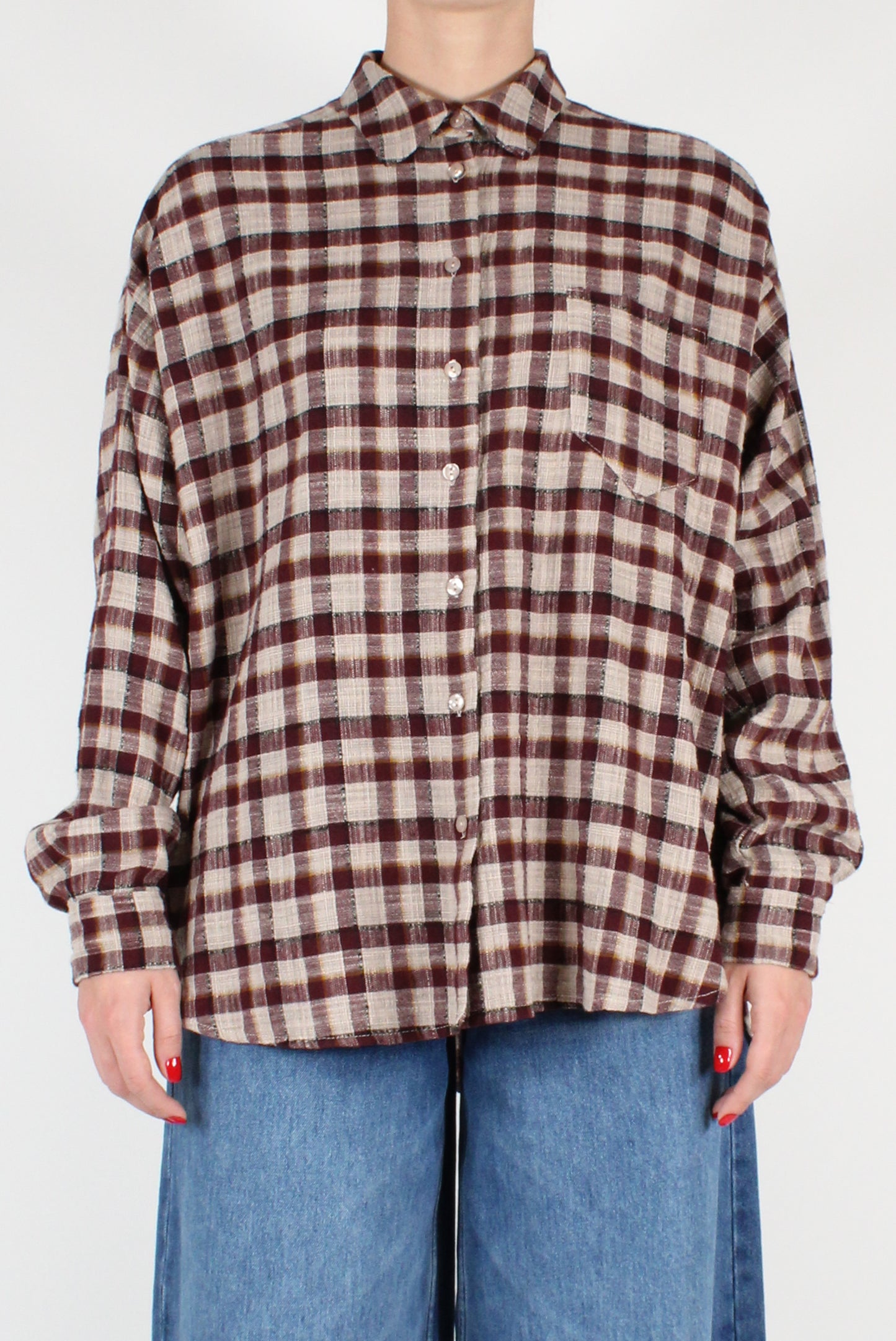 Checked Shirt with Pocket