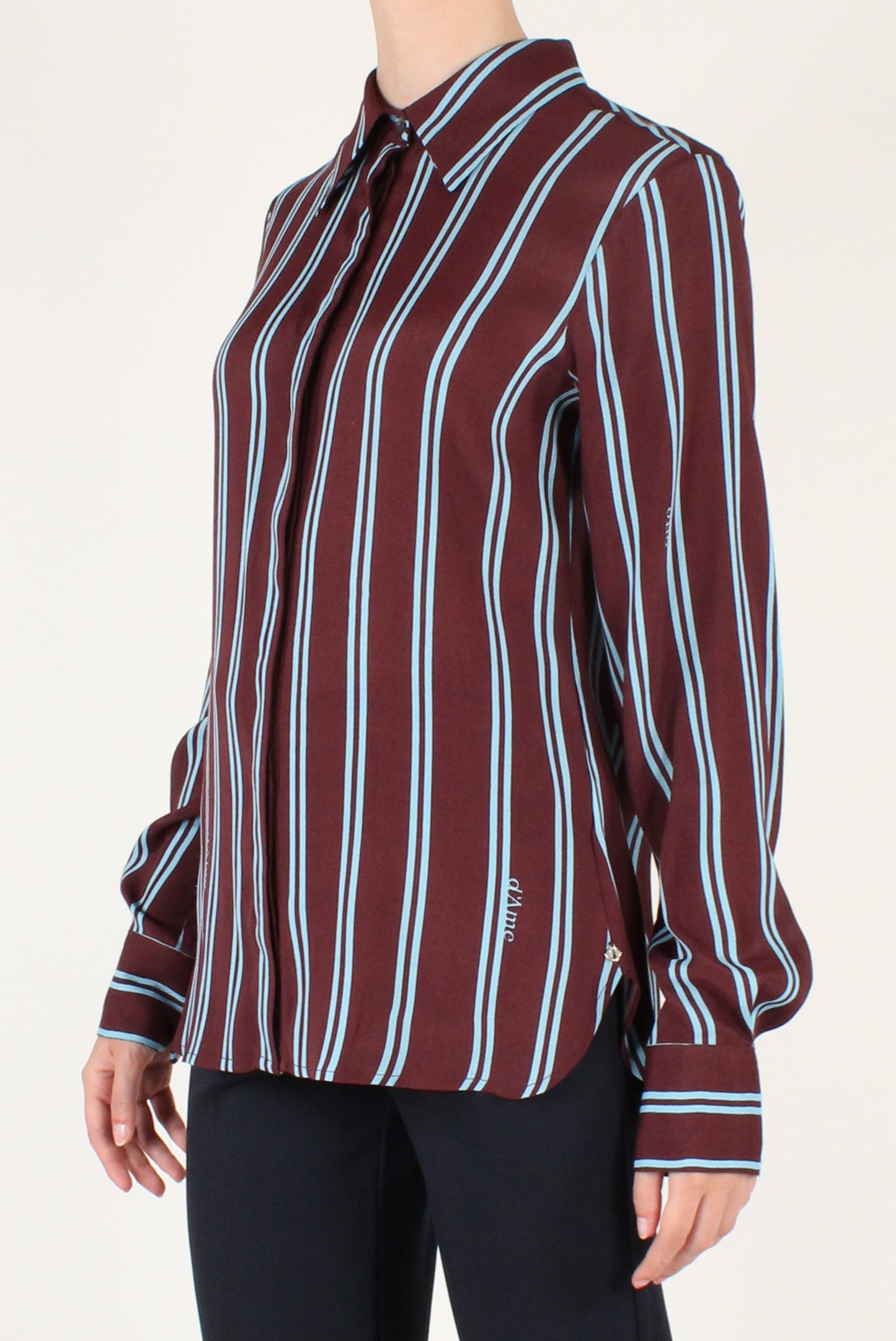 Camicia a Righe Verticali