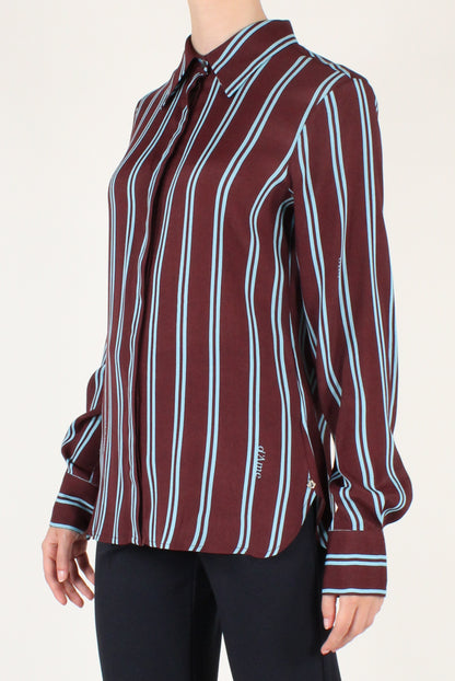 Camicia a Righe Verticali