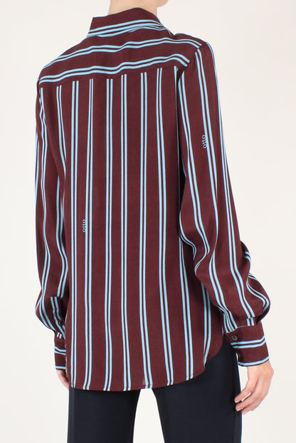 Camicia a Righe Verticali