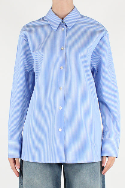 Camicia a Righe in Cotone