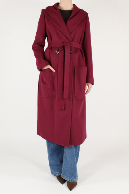 Cappotto Doppiopetto con Cappuccio