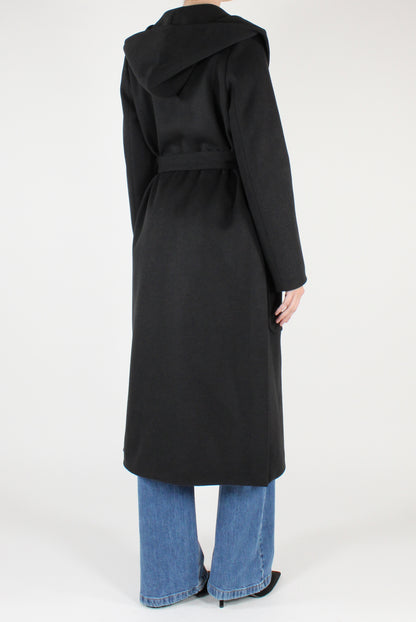 Cappotto Doppiopetto con Cappuccio