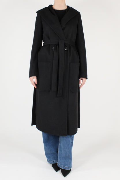 Cappotto Doppiopetto con Cappuccio