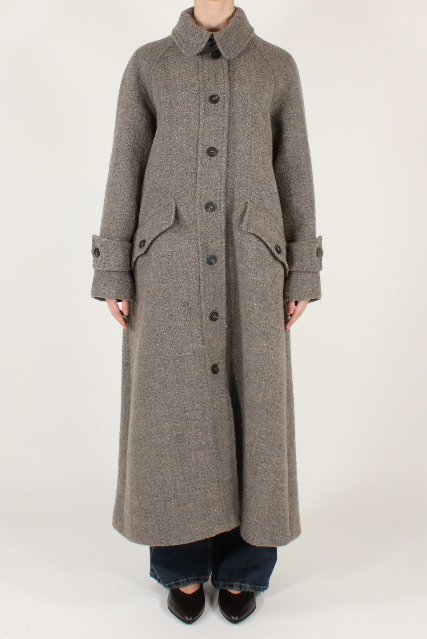 Cappotto Lungo Monopetto