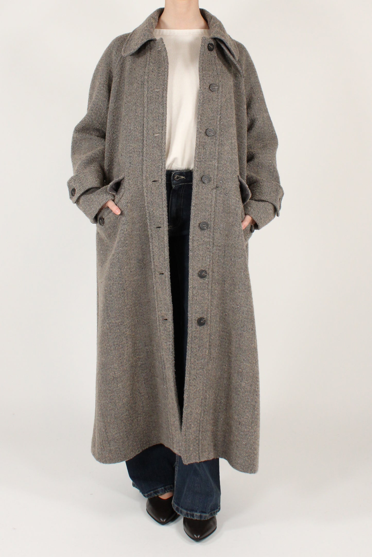 Cappotto Lungo Monopetto