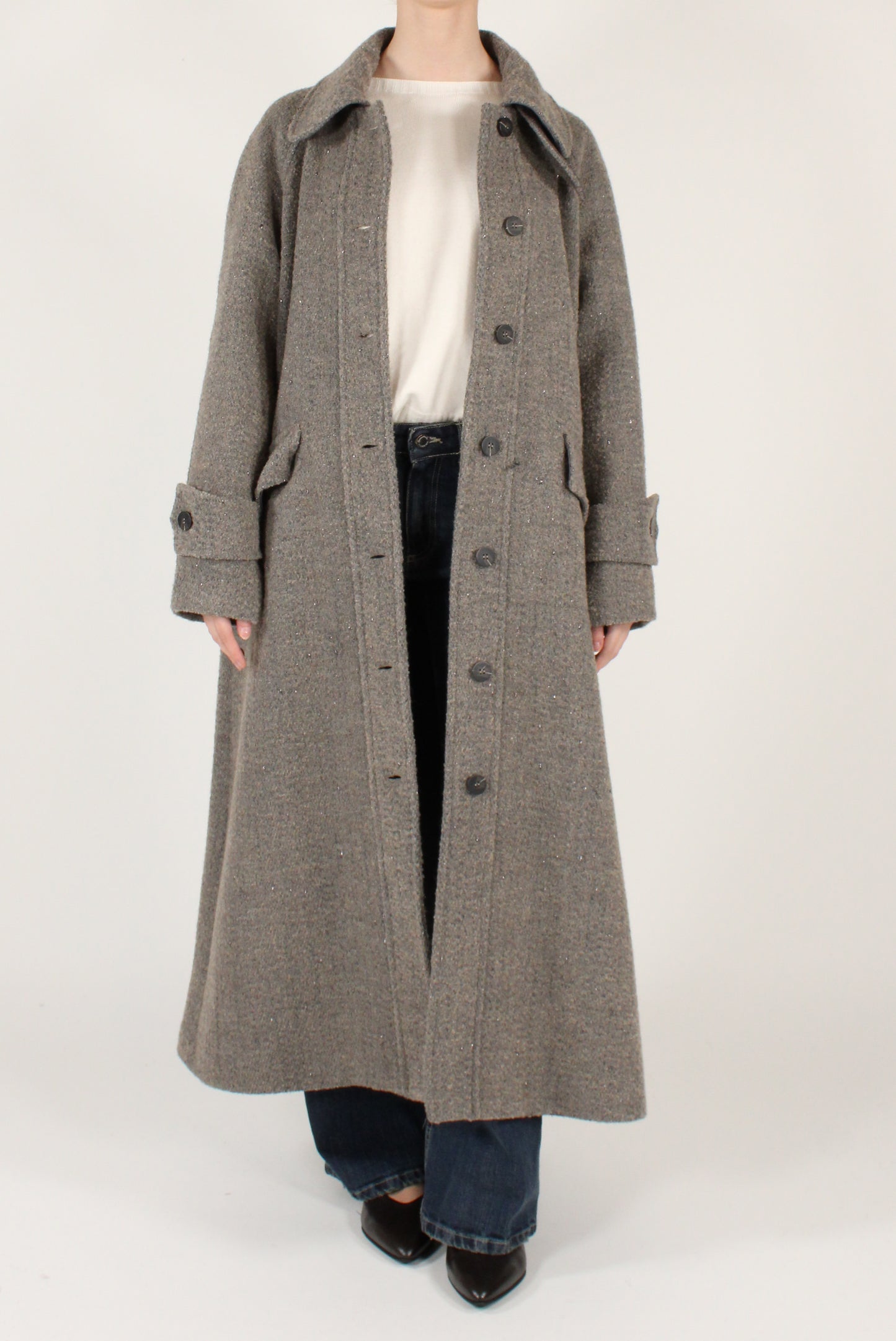 Cappotto Lungo Monopetto