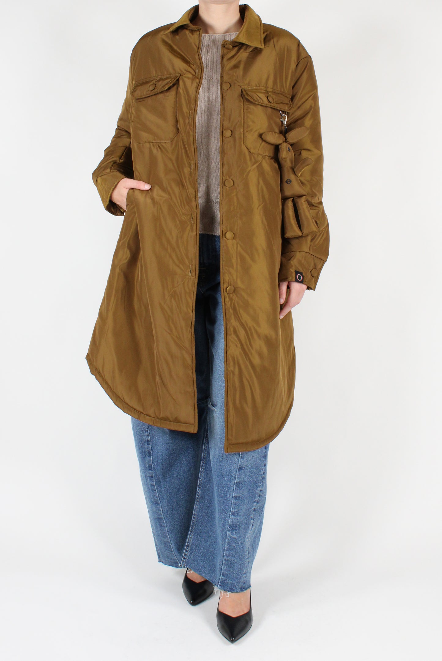 Oversized Padded Down Coat