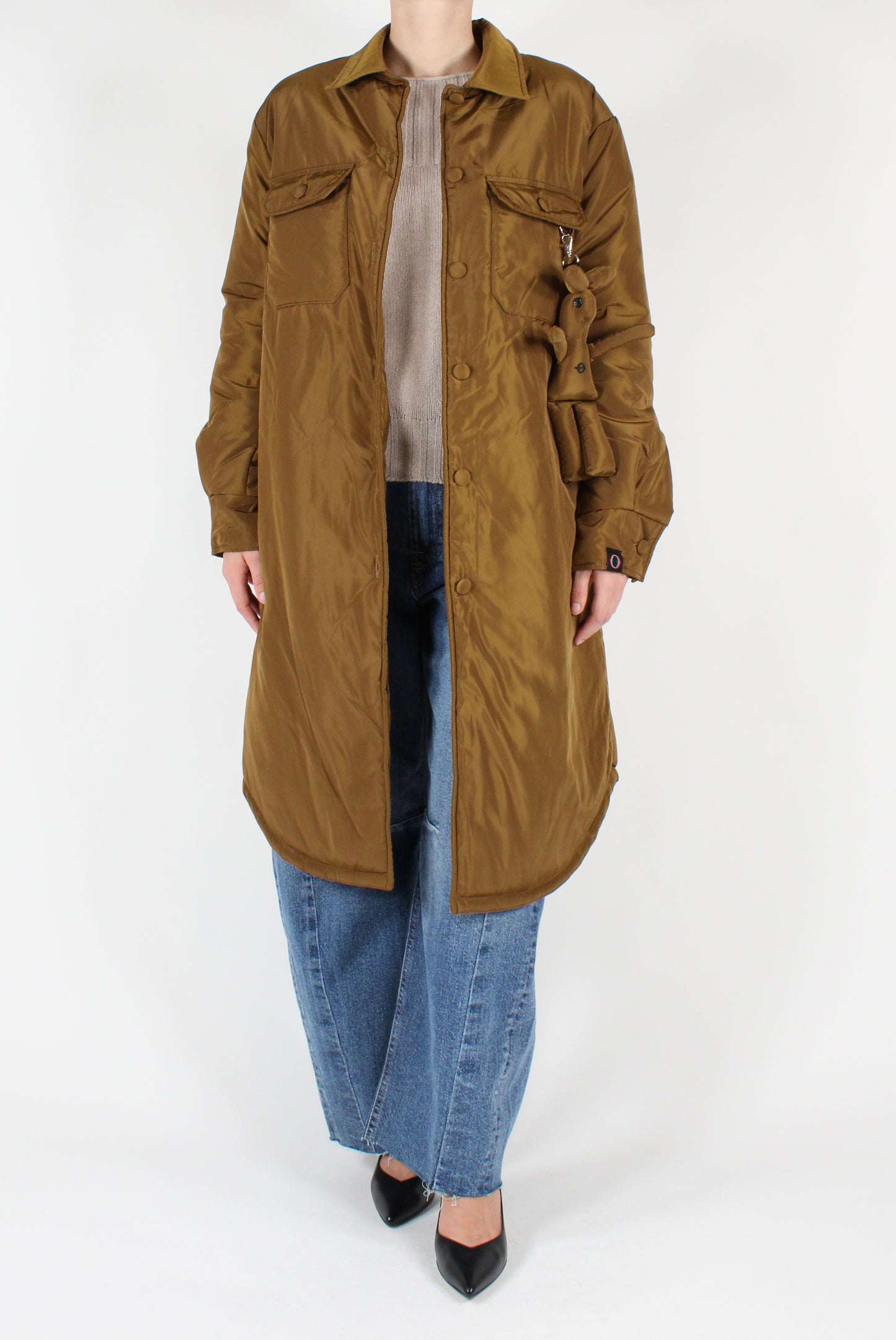 Oversized Padded Down Coat