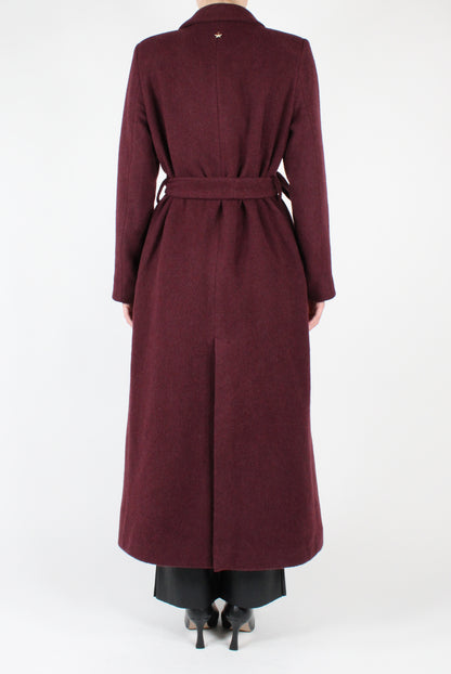 Long Robe Coat with Pins