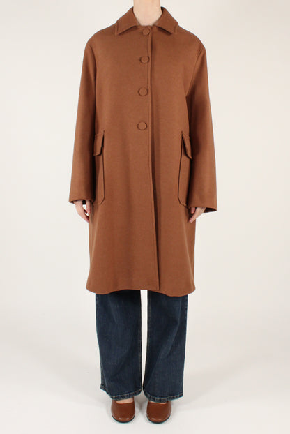 Cappotto Monopetto con Tasche