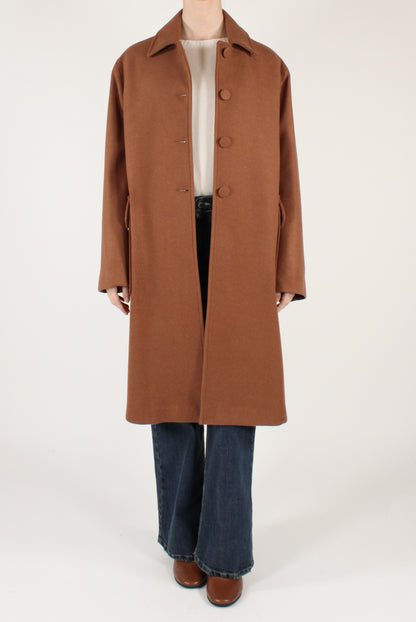 Cappotto Monopetto con Tasche