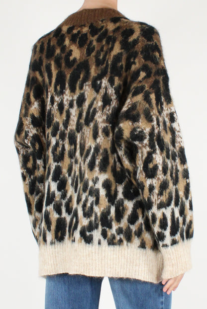 Cardigan Over Fantasia Animalier