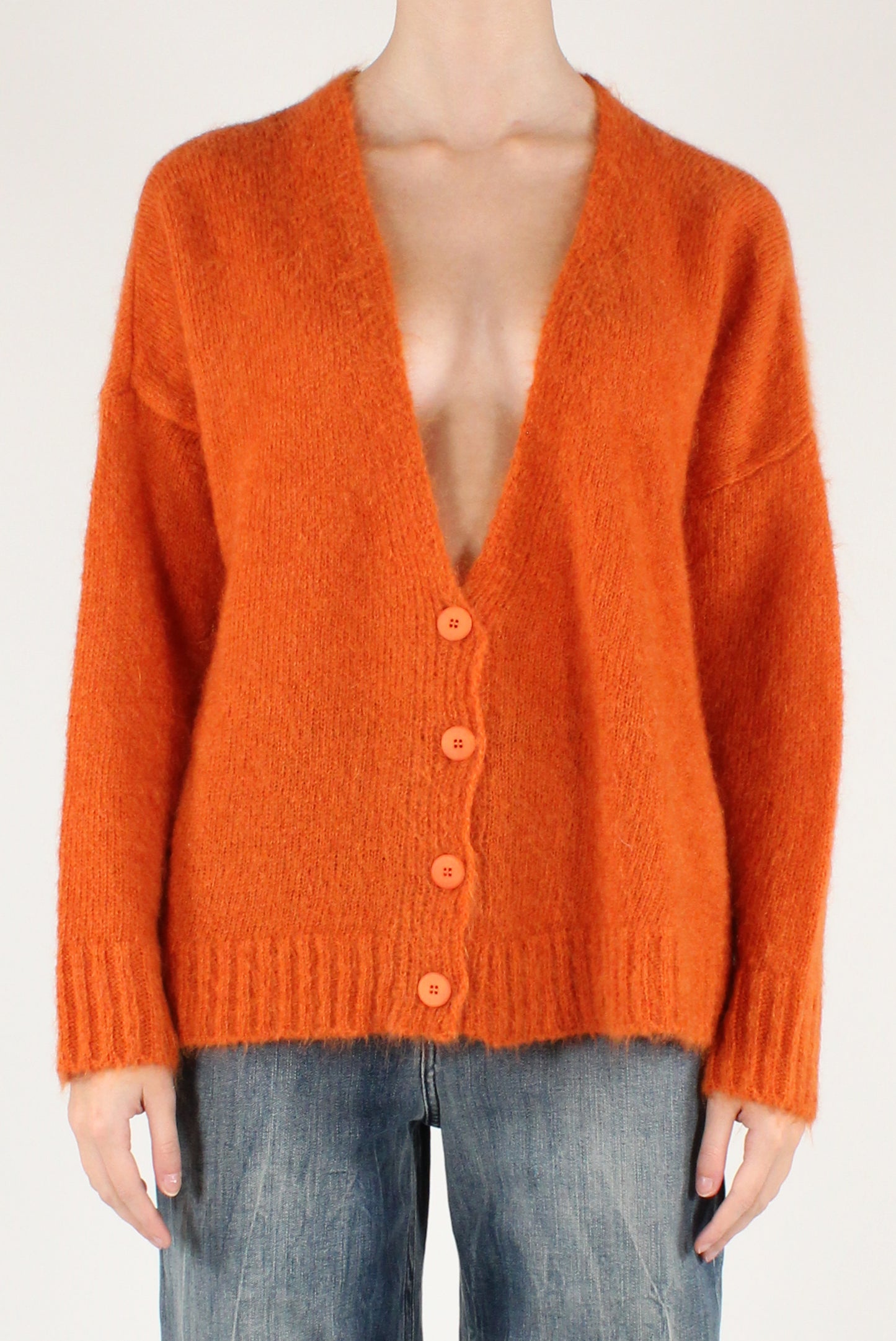 Cardigan Over Misto Mohair
