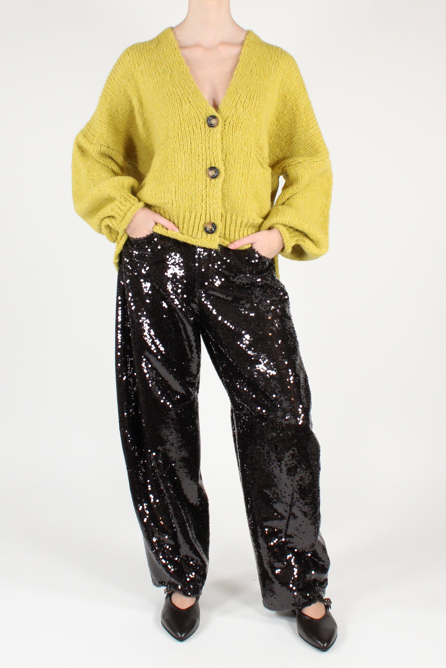 Oversized Cardigan with Pockets