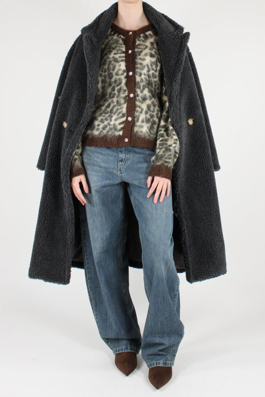 Cappotto Doppiopetto Teddy
