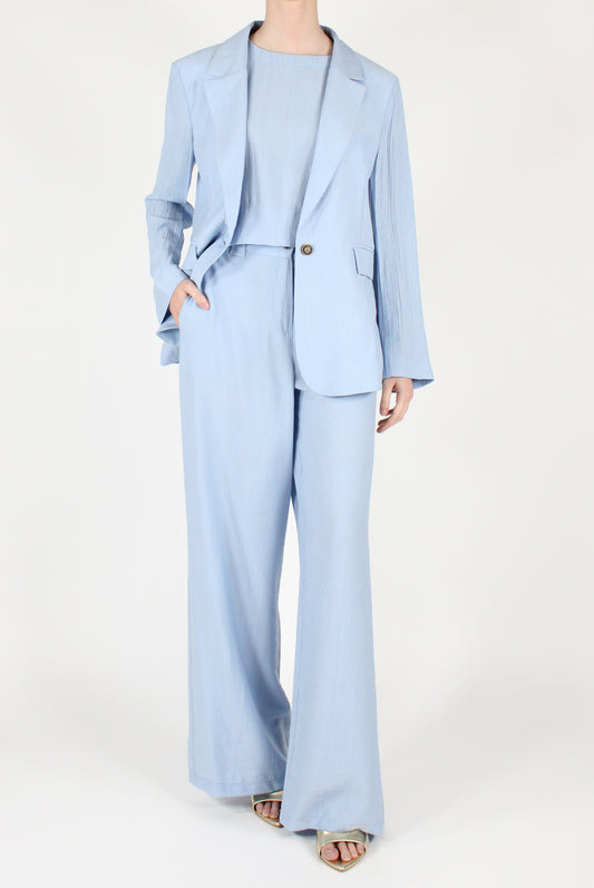 Completo Blazer e Pantaloni a Palazzo