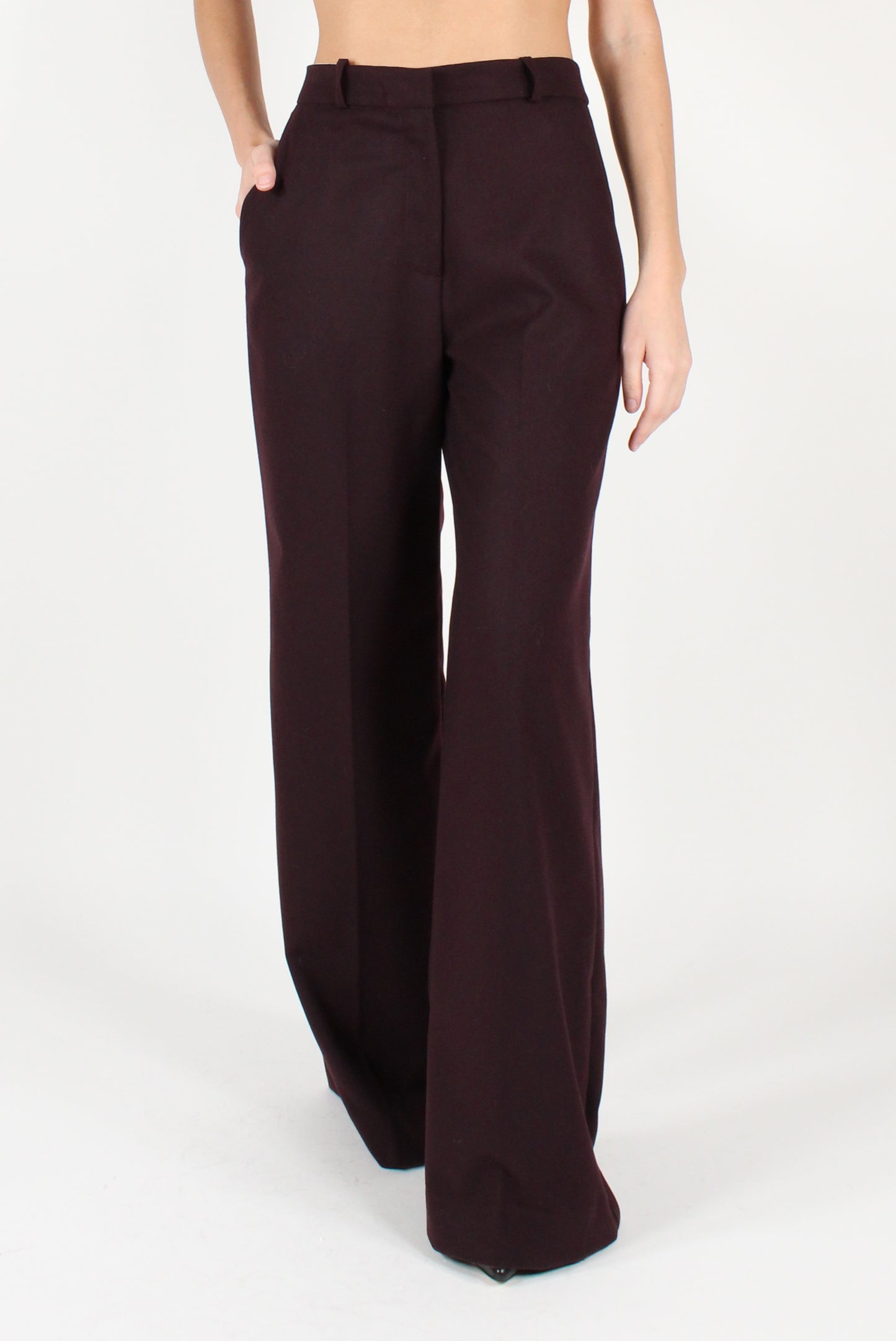 Viscose Blend Trousers