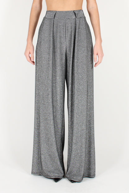 Palazzo Pants with Lurex