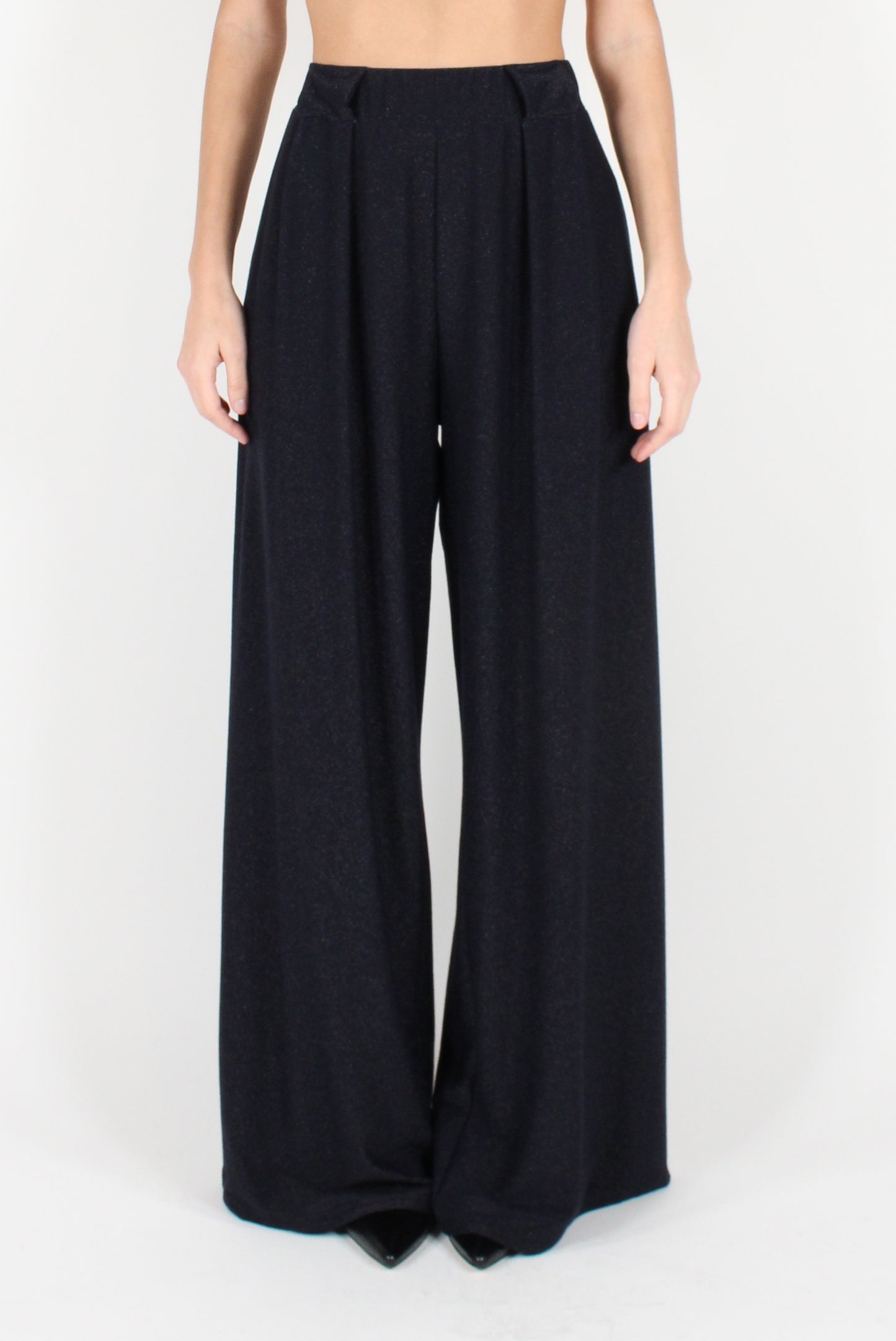 Palazzo Pants with Lurex